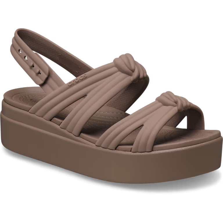 Crocs Brooklyn Low Wedge Knot Sandal
