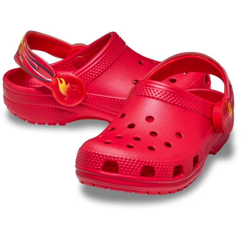 Crocs Toddler Classic Flame Lights Backstrap Clog