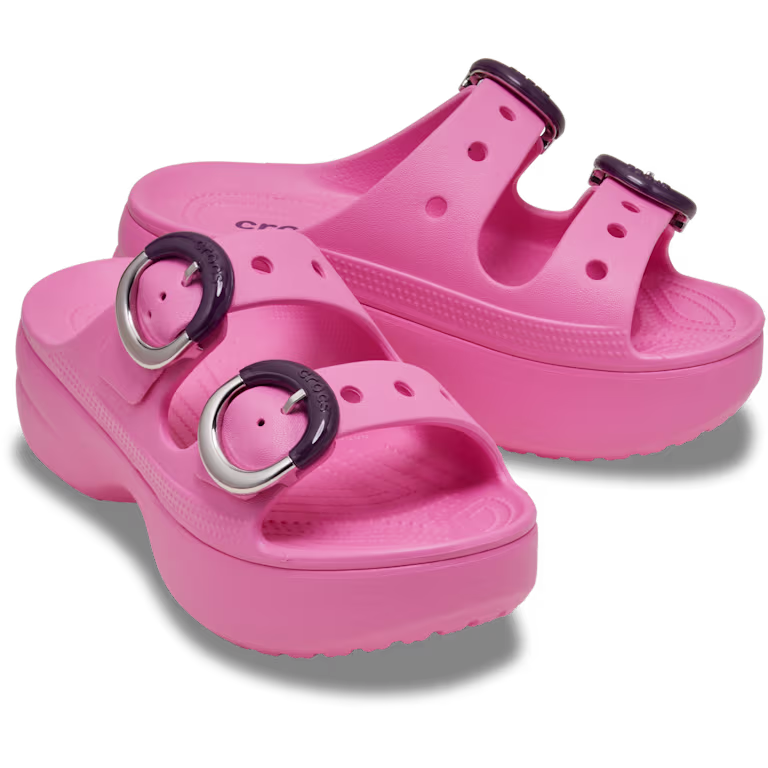 Crocs Women's Saturday Platform Dipped Buckle Sandal