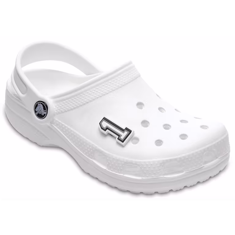 Crocs Jibbitz B&W Number 1