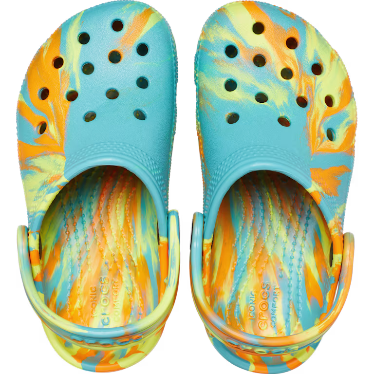 Crocs Toddler Classic Marbled Clog