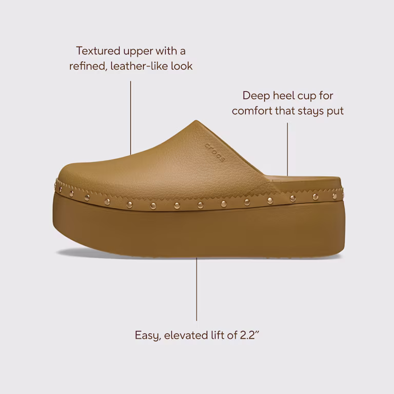Crocs Dylan Platform Studded Clog