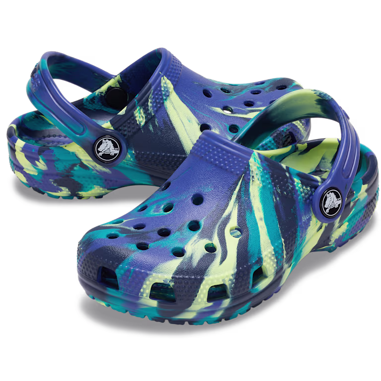 Crocs Toddler Classic Marbled Clog