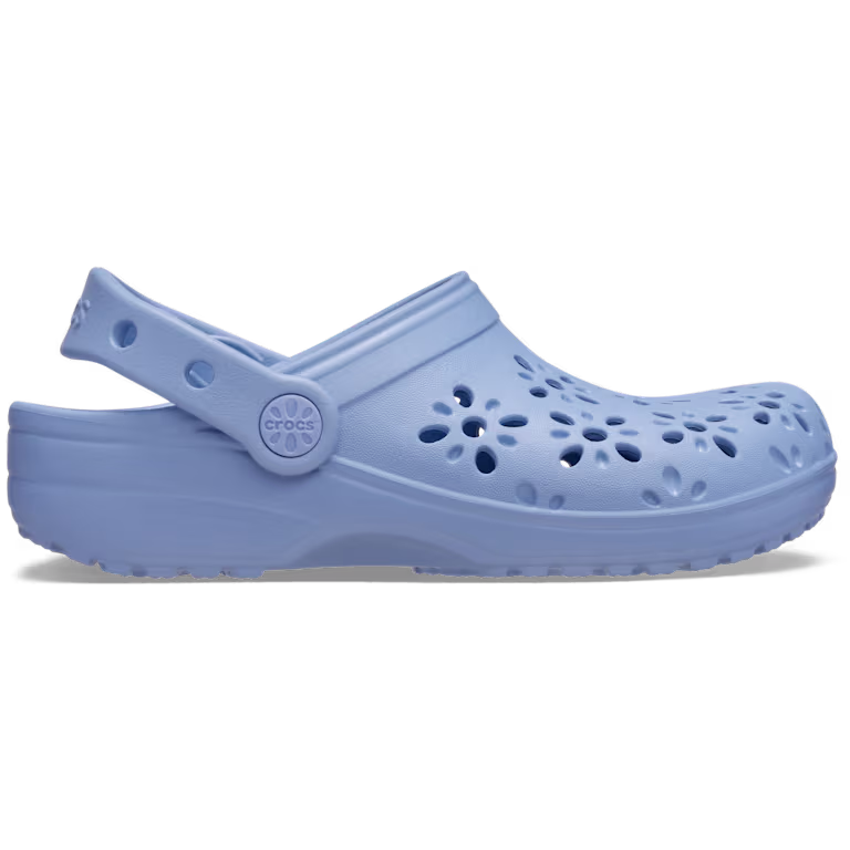 Crocs Kids' Classic Floral Cut-Out Clog