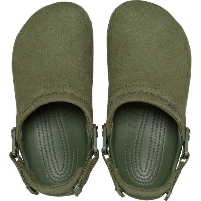 Crocs Classic Crafted Vegan Suede Clog