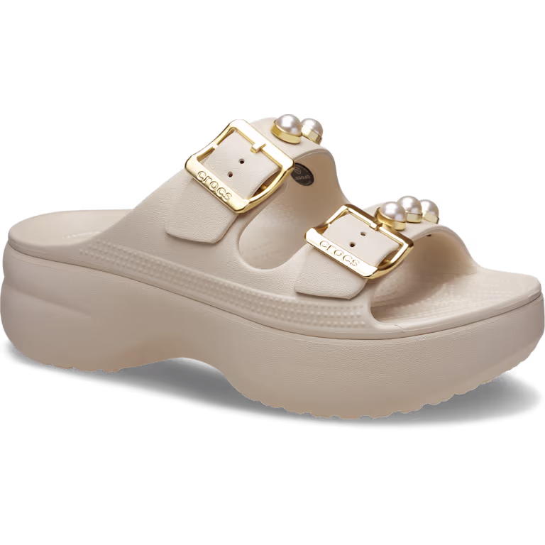 Crocs Women's Saturday Platform Embellished Sandal