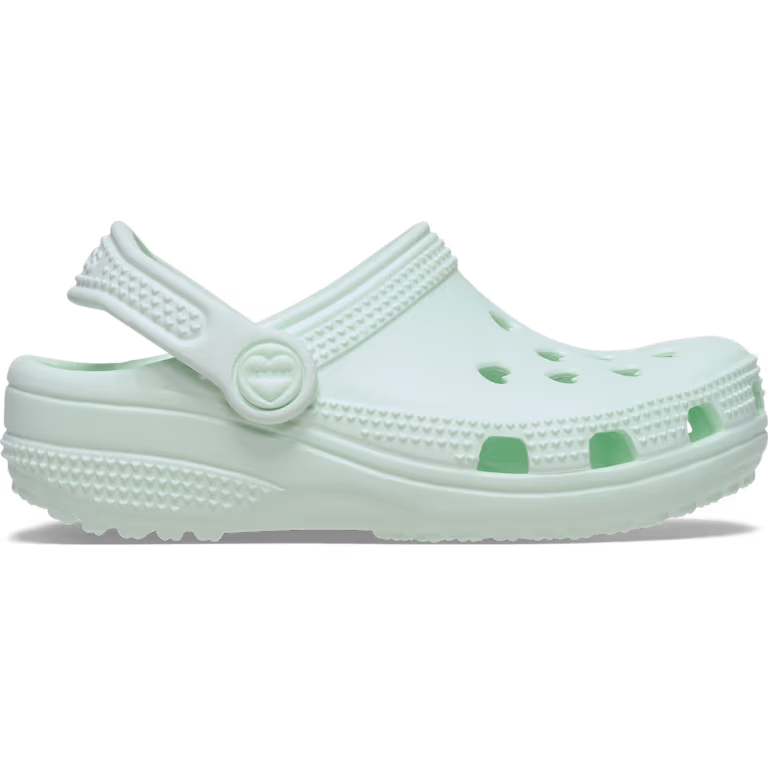 Crocs Toddler Classic Hearts Cut Out Clog