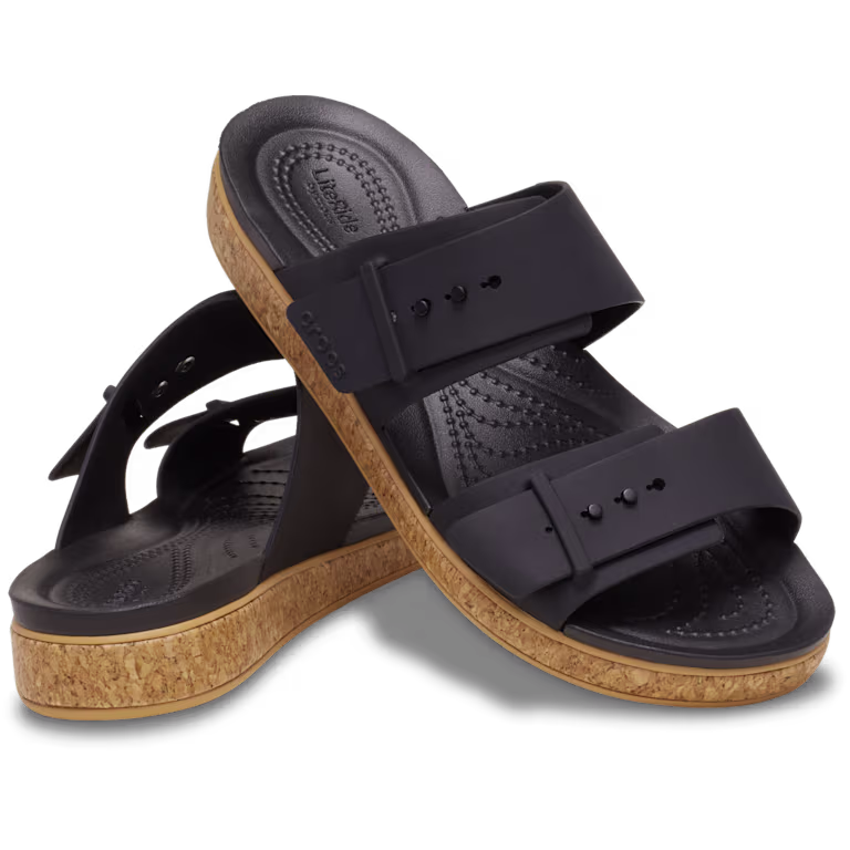 Crocs Brooklyn Buckle Low Low Cork Sandal