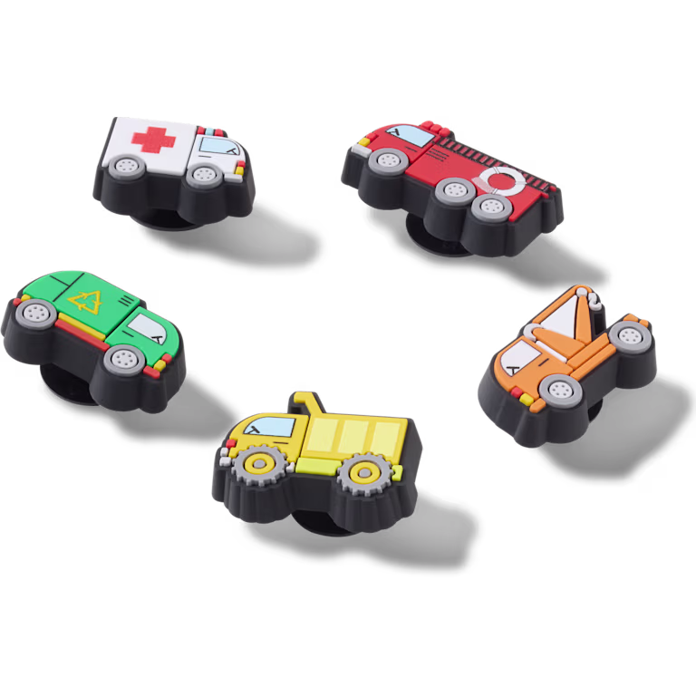 Crocs Tiny Work Trucks 5 Pack