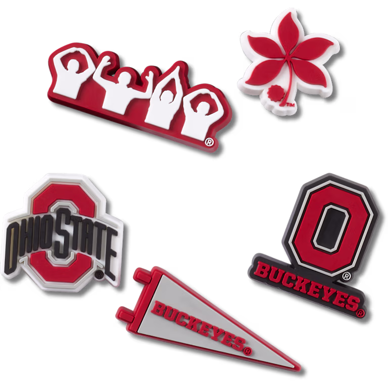 Crocs Ohio State University 5 Pack
