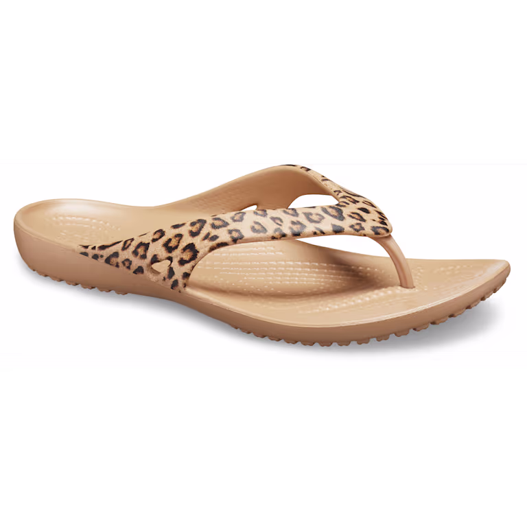 Crocs Kadee II Leopard Flip