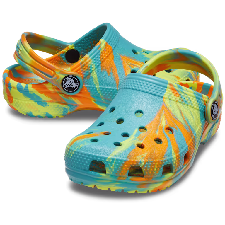 Crocs Toddler Classic Marbled Clog
