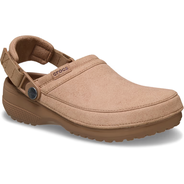 Crocs Classic Crafted Vegan Suede Clog