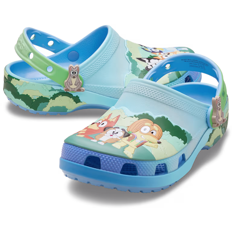Crocs Toddler Bluey Best Buddies Classic Clog
