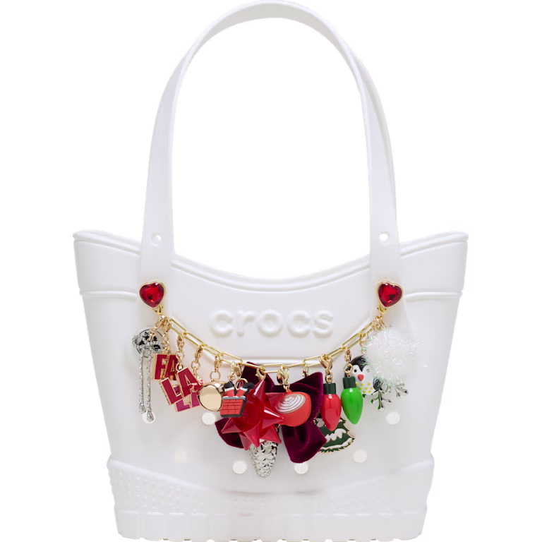 Crocs Gold Paperclip Bag Chain