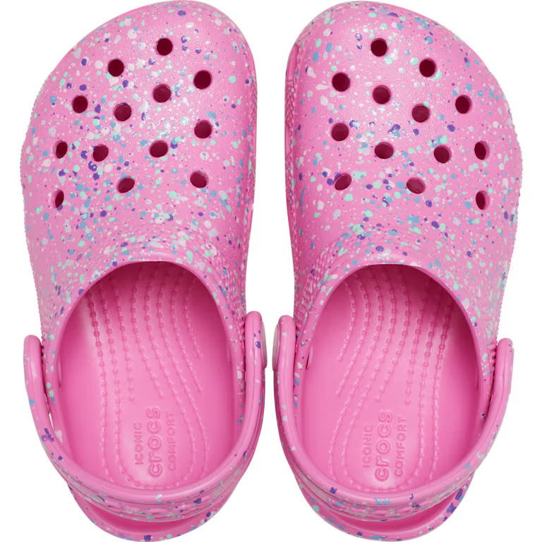 Crocs Toddler Classic Paint Splatter Clog