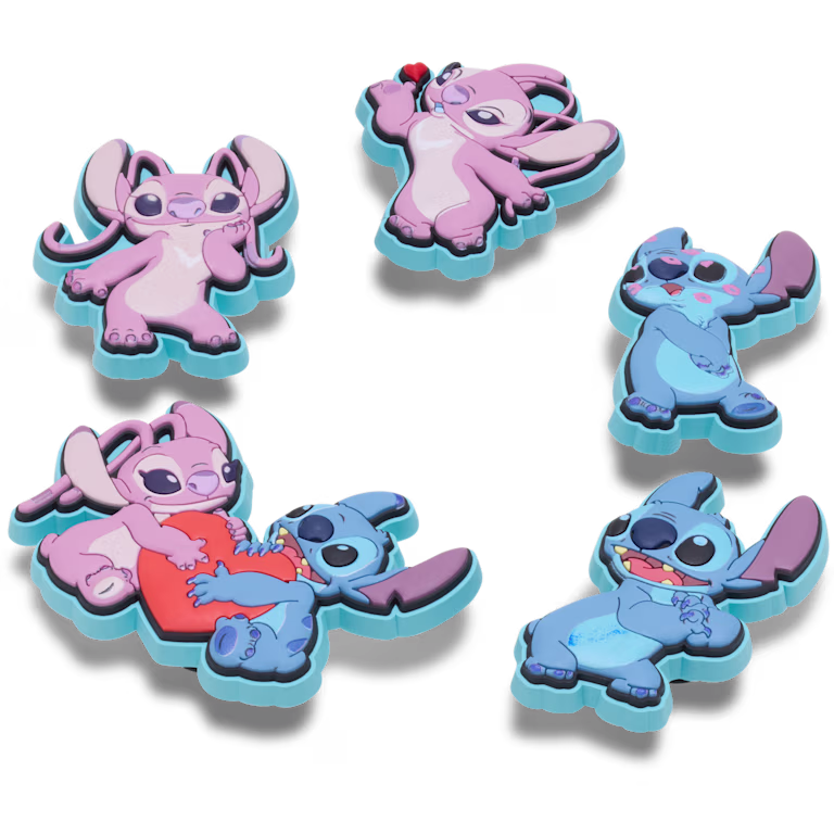 Crocs Disney Stitch & Angel 5 Pack