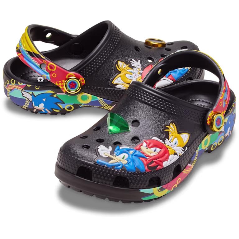Crocs Toddlers' Sonic the Hedgehog Classic Clog