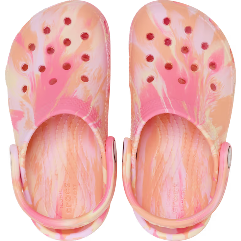 Crocs Toddler Classic Marbled Clog
