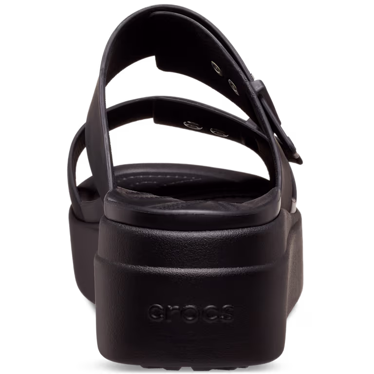Crocs Brooklyn Buckle Low Wedge Sandal