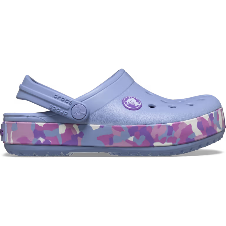 Crocs Toddler Crocband Glow Confetti Band Clog
