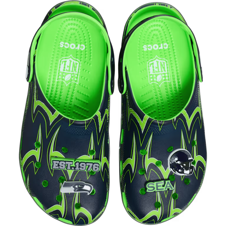 Crocs NFL Seattle Seahawks Classic Clog