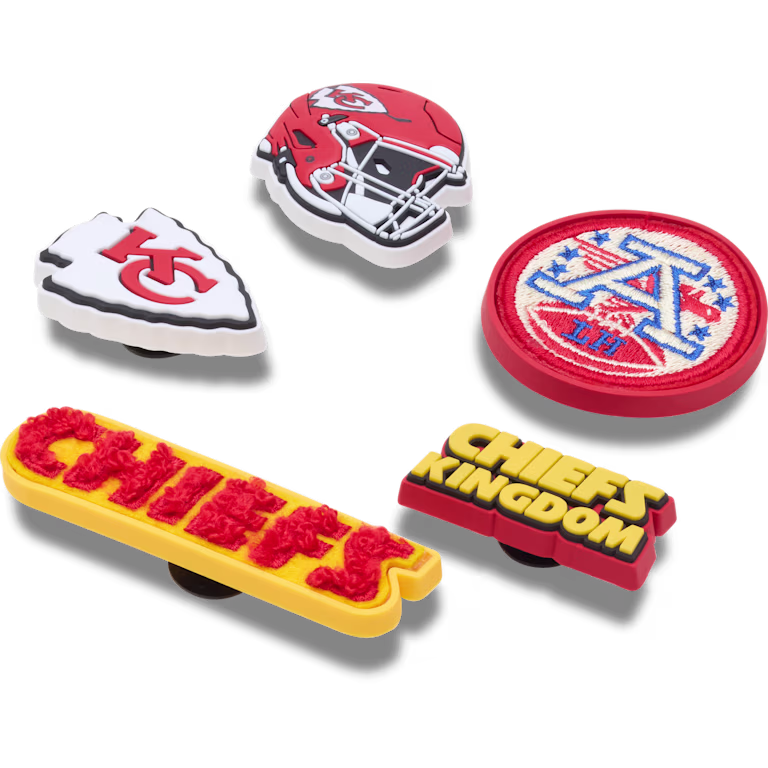 Crocs NFL Kansas City Chiefs 5 Pack