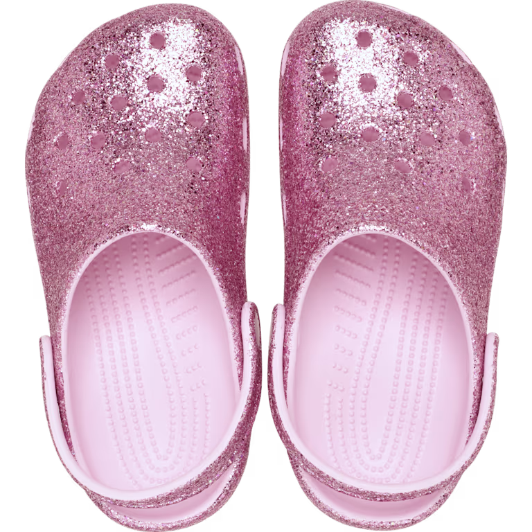 Crocs Toddler Classic Chunky Glitter Clog