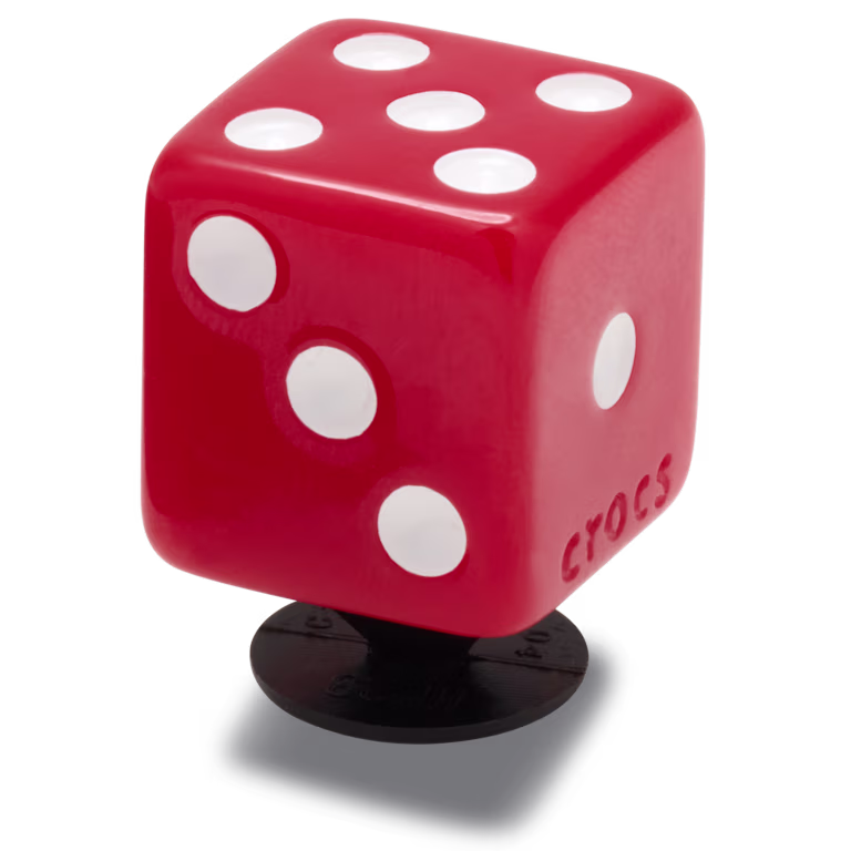 Crocs Red Dice