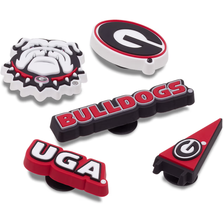 Crocs University of Georgia 5 Pack