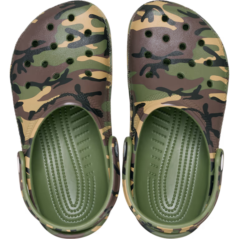 Crocs Kids' Classic Camouflage Clog