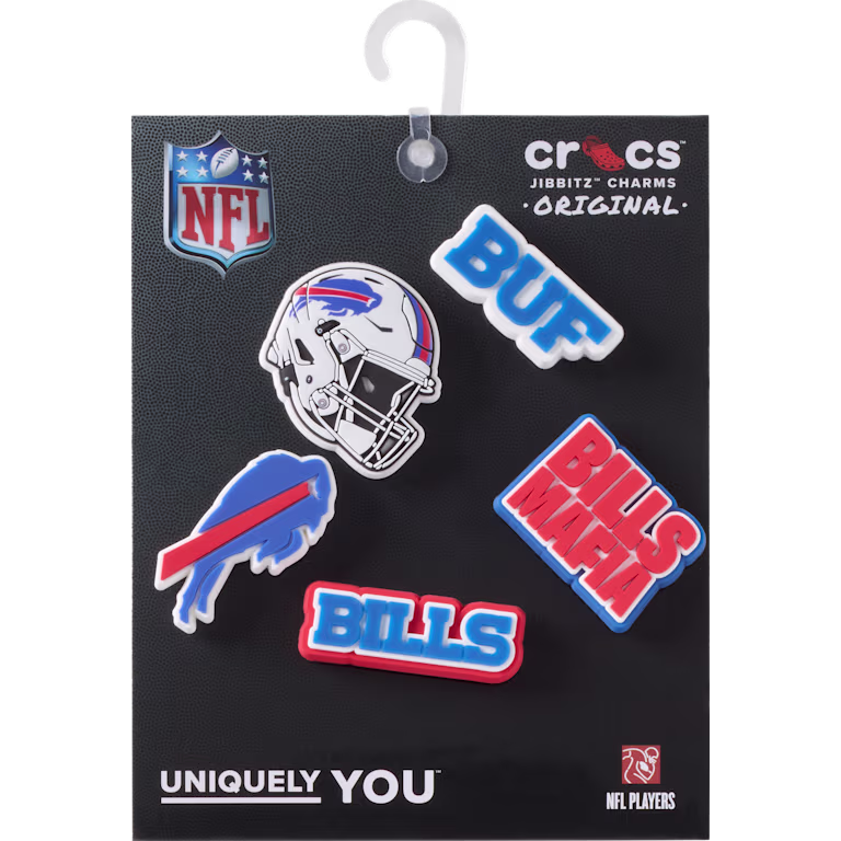 Crocs NFL Buffalo Bills 5 Pack
