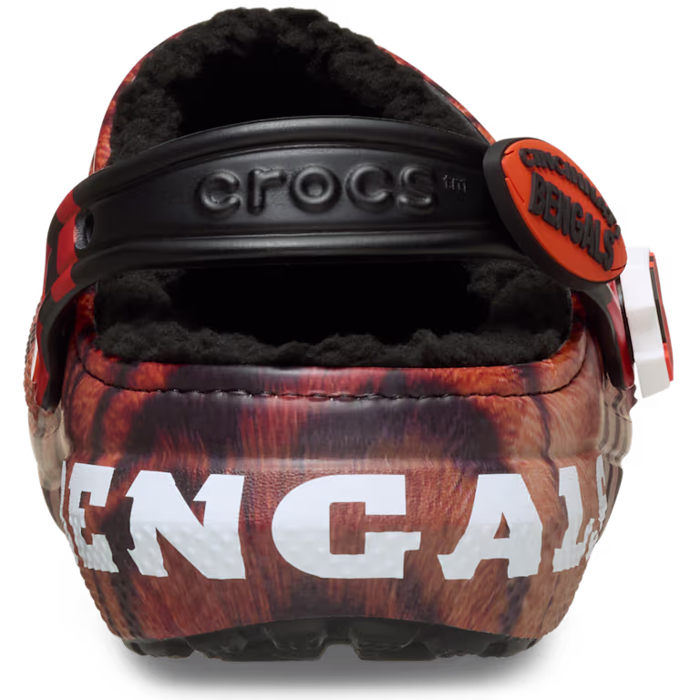Crocs NFL Cincinnati Bengals Classic Lined Clog