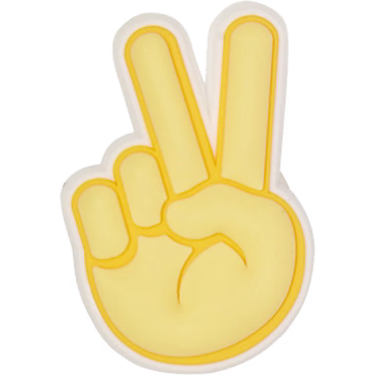 Crocs Peace Hand Sign
