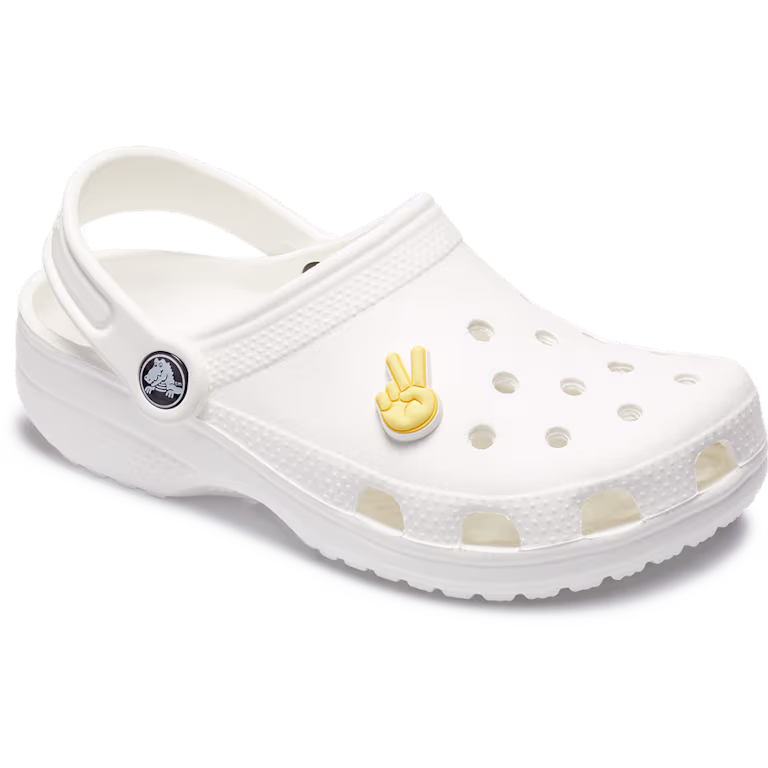 Crocs Peace Hand Sign