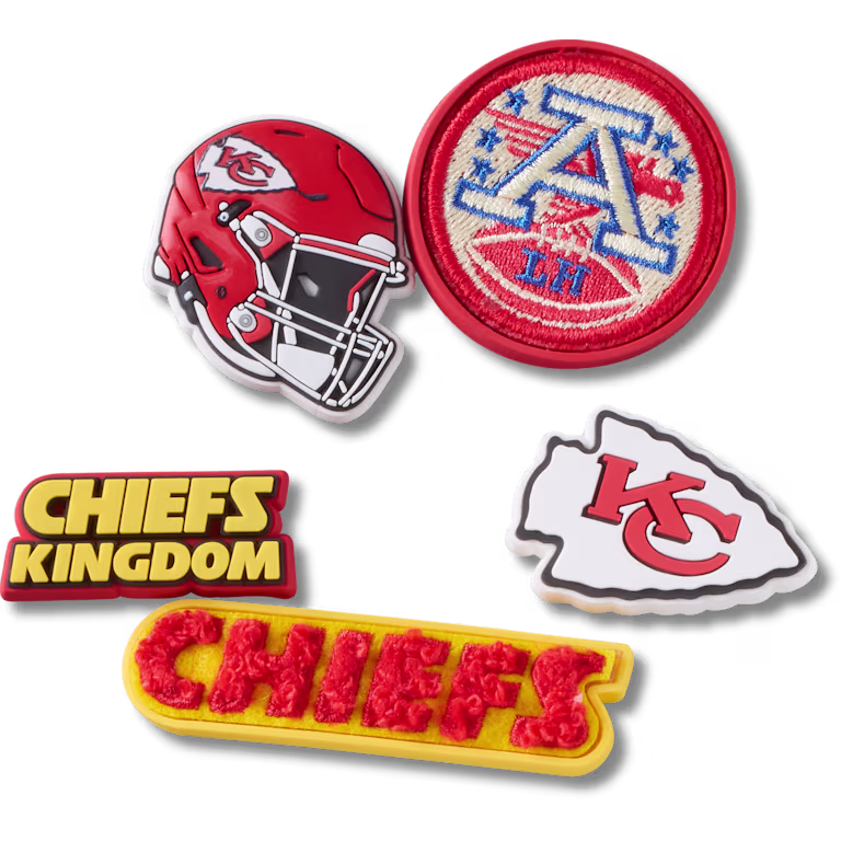Crocs NFL Kansas City Chiefs 5 Pack