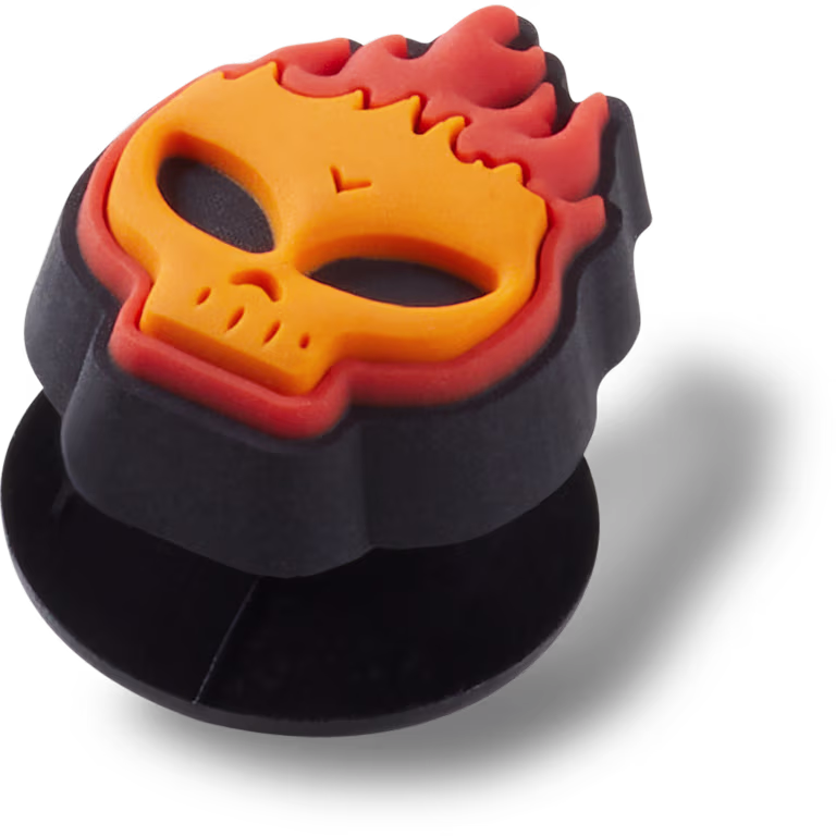 Crocs Flaming Skull