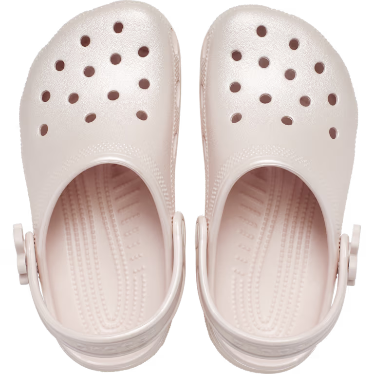 Crocs Kids' Classic Pearl Shine Clog