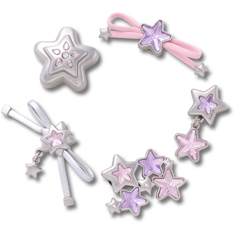 Crocs Stars and Bows 5 Pack