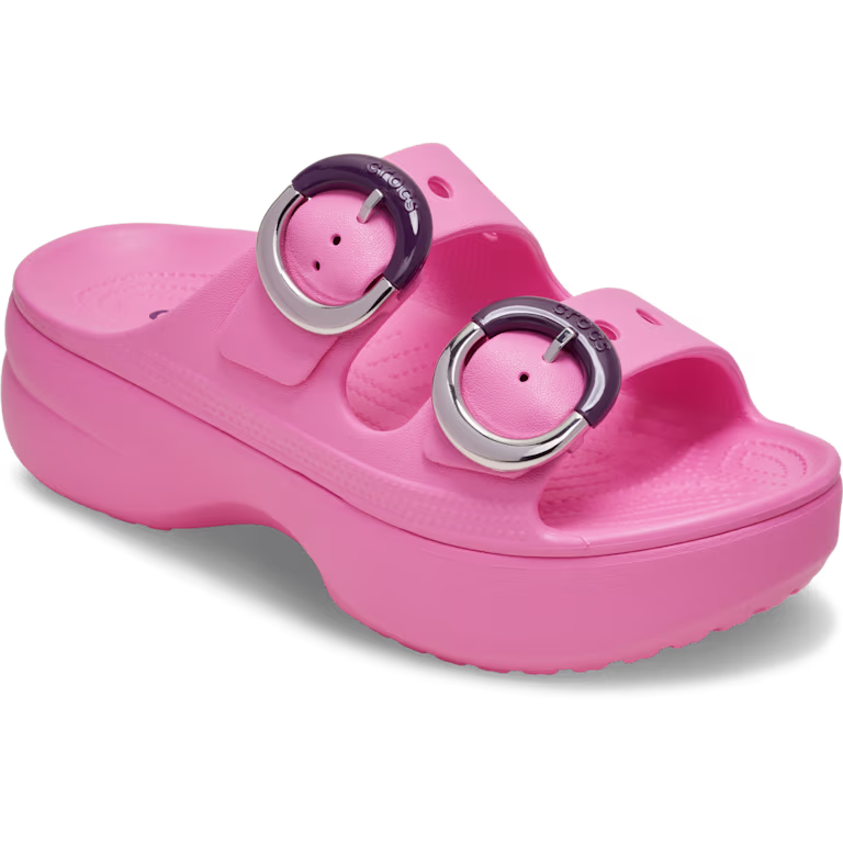 Crocs Women's Saturday Platform Dipped Buckle Sandal