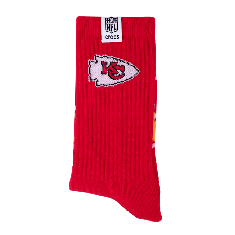 Crocs NFL Kansas City Chiefs Crocs Socks