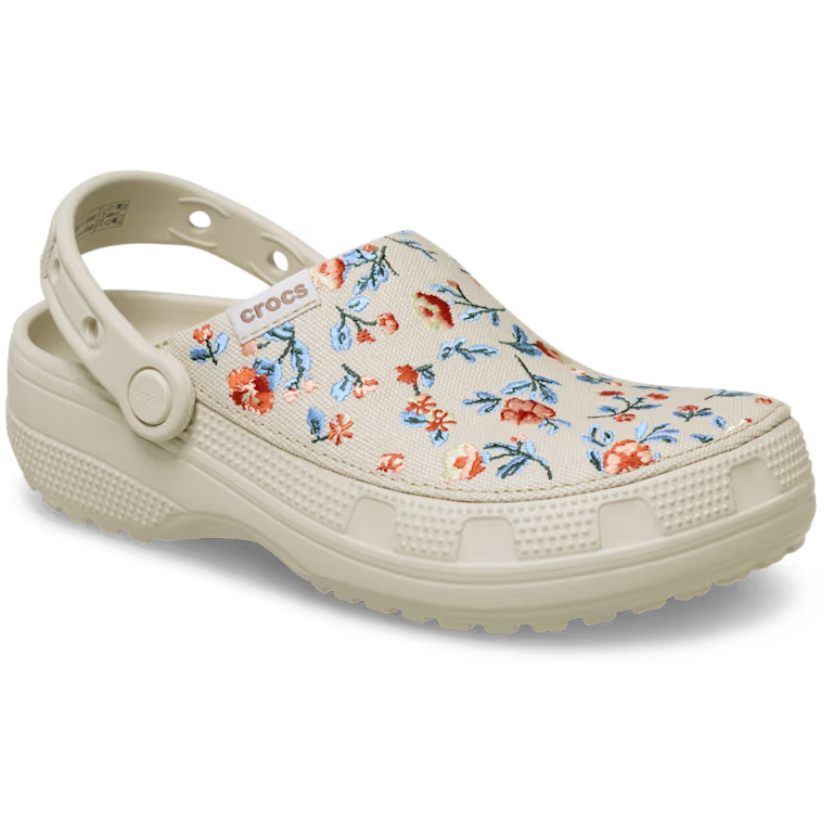 Crocs Classic Crafted Floral Clog