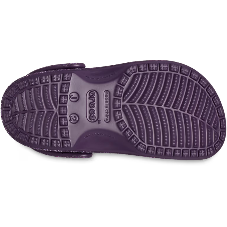 Crocs Kids’ Classic Space Glitter Clog