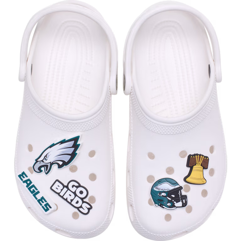 Crocs NFL Philadelphia Eagles 5 Pack