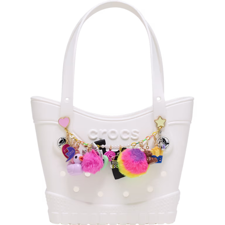 Crocs Pearl and Rainbow Bag Chain