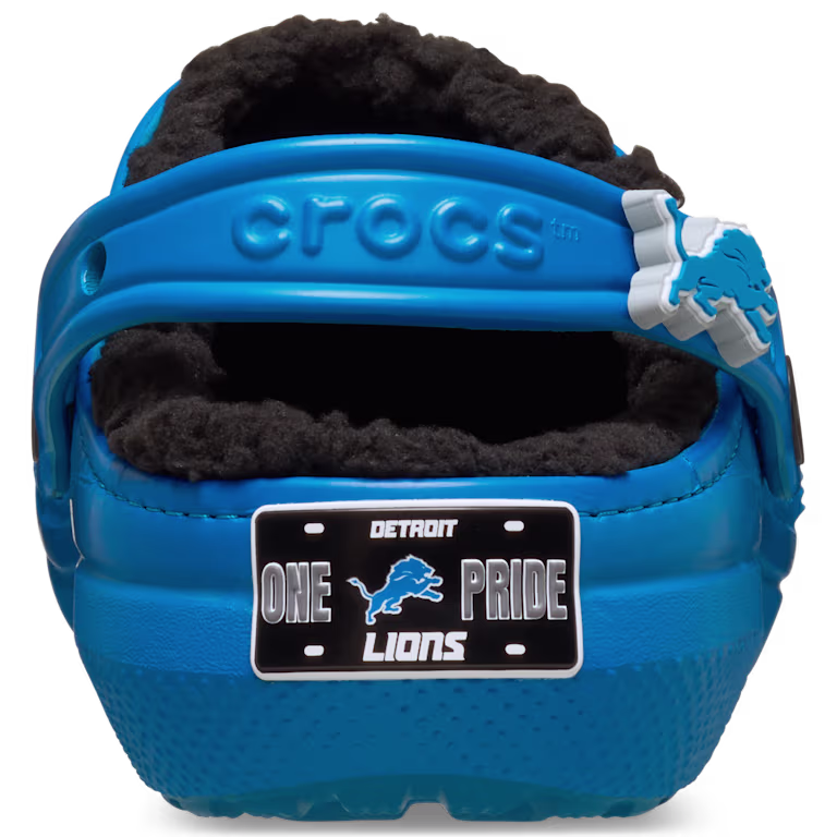 Crocs NFL Detroit Lions Classic Lined Clog