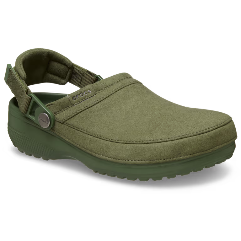 Crocs Classic Crafted Vegan Suede Clog