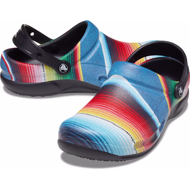 Crocs Bistro Graphic Slip Resistant Work Clog