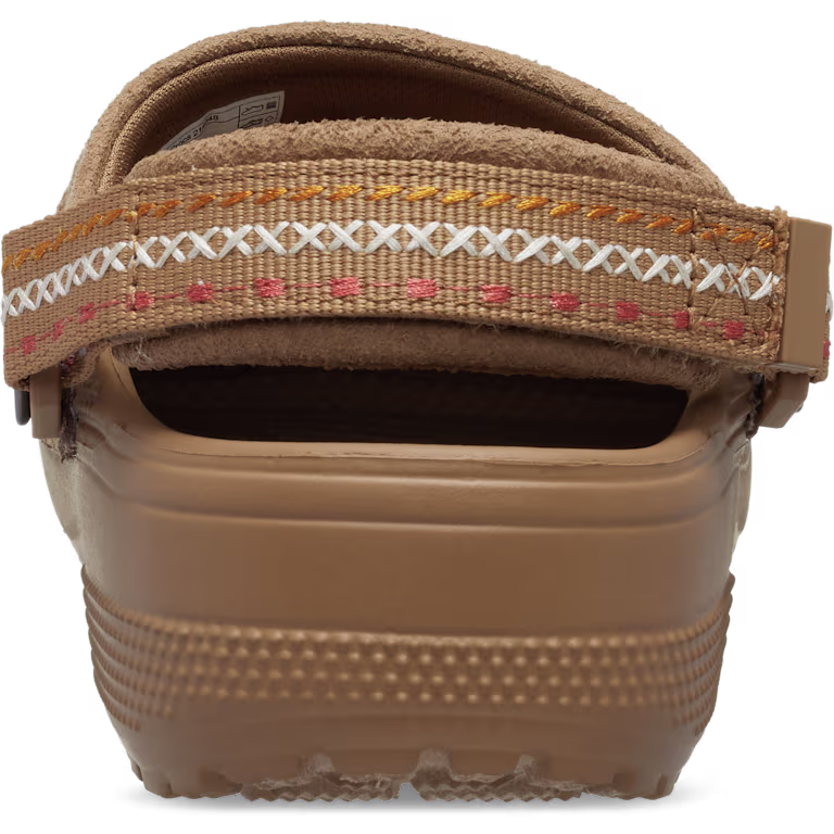 Crocs Crafted Vegan Suede Stitch Clog