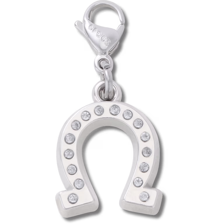 Crocs Lucky Silver Horseshoe Charm